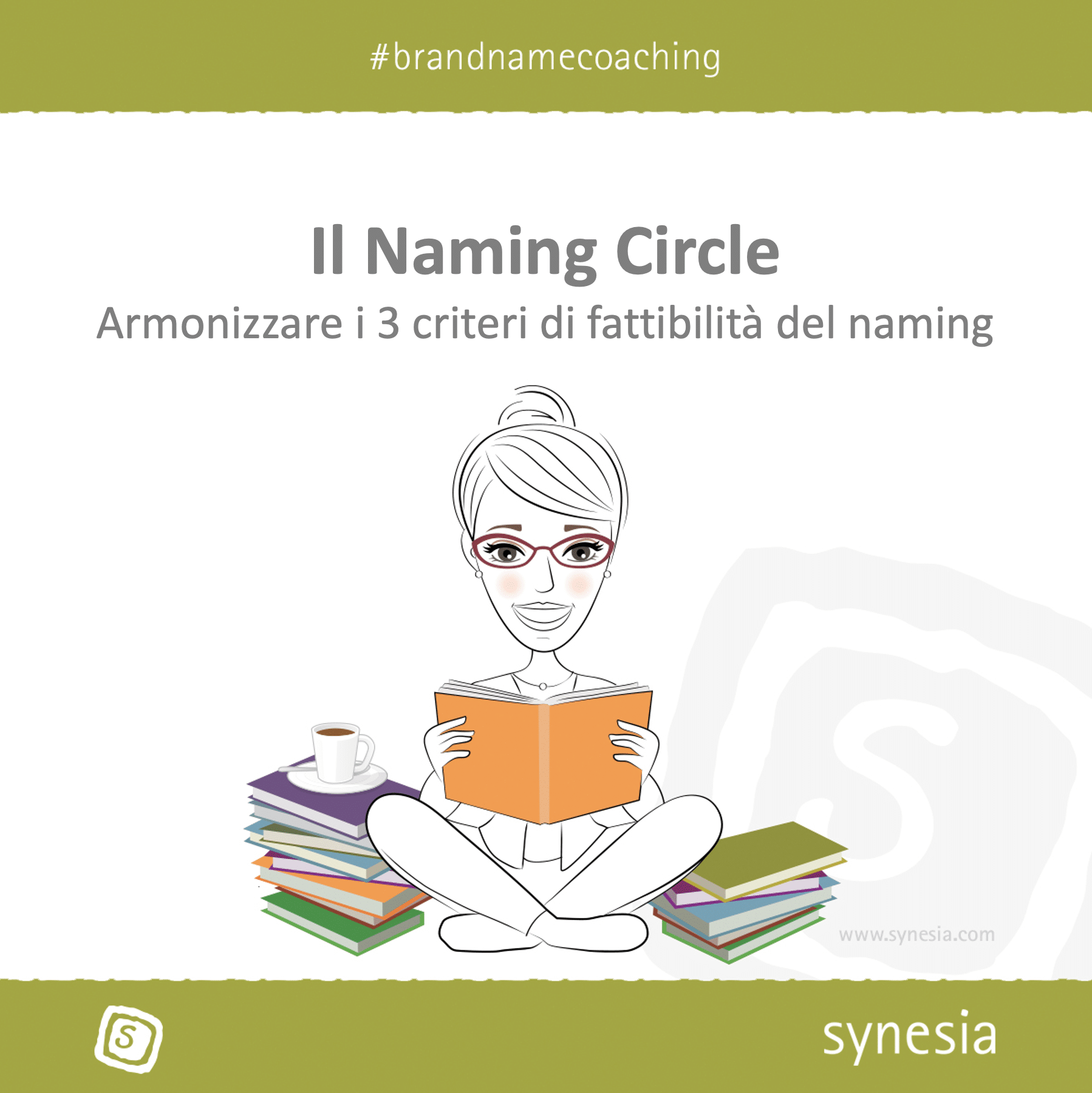 Criteri di scelta del nome di marca col metodo del Naming Circle, made in Synesia.